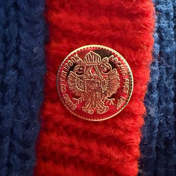 Vintage Boundry Waters knit holiday cardigan size medium - Picture 5 of 5